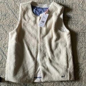 Vineyard Vines NWT girls fleece vest size 10/12